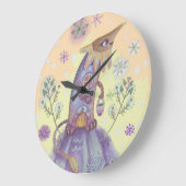 Fairy-Zeichen Große Wanduhr (Winkel)