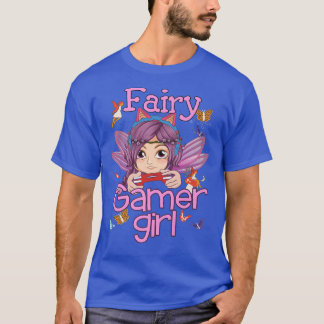 Fairycore Aesthetic Fairy Core Grunge Video Gamer  T-Shirt
