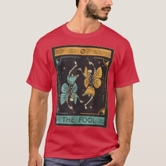 Fairycore Aesthetic Fairy Skelett Tarot Card T-Shirt