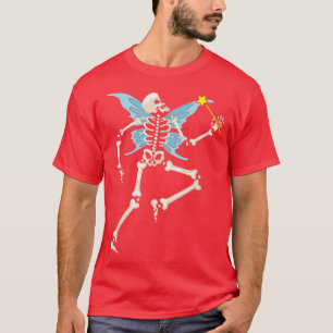 Fairycore Aesthetic Skeleton Fairy Grunge Goth T-Shirt