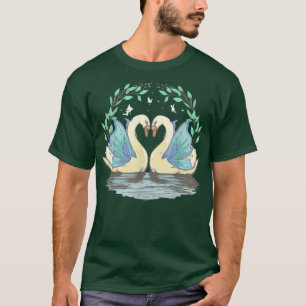 Fairycore Ästhetik Fairy Grunge Duck Gänse T-Shirt
