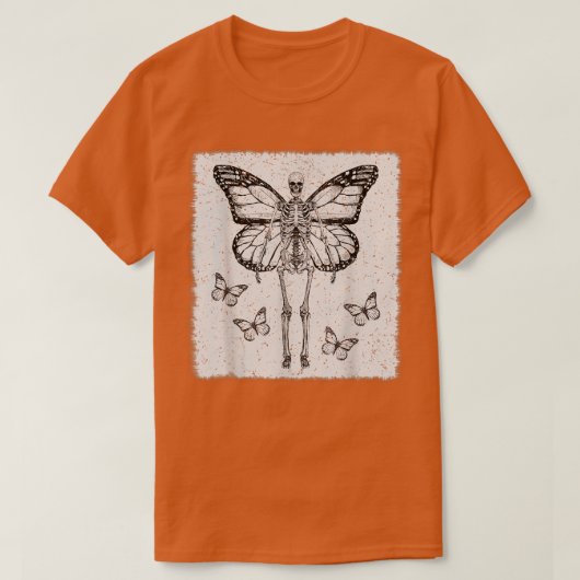 Fairycore Ästhetik Goth Funny Gothic Skeleton Fai T-Shirt (Design vorne)