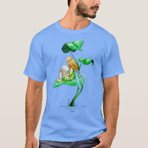 Fairycore Ästhetische Cotattcore Fairy BookT-Shirt T-Shirt
