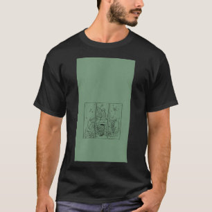 Fairycore Ästhetische Faibe auf einem Pilzweich ge T-Shirt