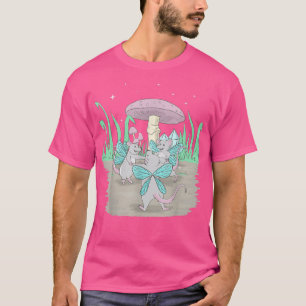 Fairycore Ästhetische Faible Dancing Rats und ein T-Shirt