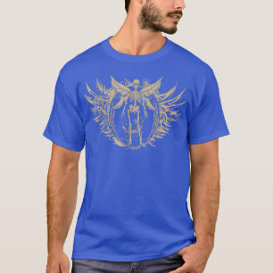 Fairycore Ästhetische Gothic Fairy Wings Skeleton  T-Shirt