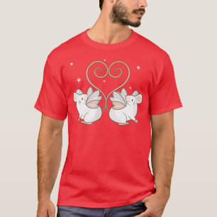 Fairycore Ästhetische Niedliche Fairy Rat Mouse Sc T-Shirt