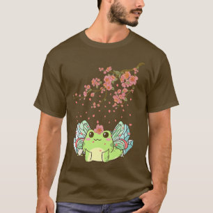 Fairycore Ästhetische Niedliche Kawaii Fairy Frog T-Shirt