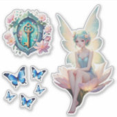 Fairycore Aufkleber (Vorderseite)