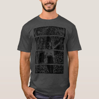 Fairycore Cottagecore Girl Lost in the Woods Comic T-Shirt