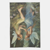 Fairycore Fairy woodland Cotattecore Magie Geschirrtuch (Vertikal)