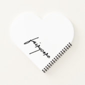 Fairycore-Geschenk - Niedlich & Magisch Design Notizblock (Rückseite)
