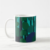 Fairycore-Kernwald Vintage Natur Kaffeetasse (Links)