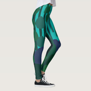 Fairycore-Kernwald Vintage Natur Leggings