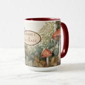 Fairycore Mushroom Goblincore Dekorgeschenk Tasse (VorderseiteRechts)