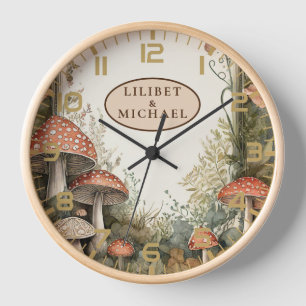 Fairycore Mushroom Goblincore Dekorgeschenk Uhr