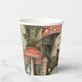 FAIRYCORE Mushrooms Goblincore Custom Party Pappbecher (Rechts)