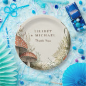 FAIRYCORE Mushrooms Goblincore Custom Party Pappteller (Party)