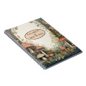 FAIRYCORE Mushrooms Goblincore Kundenspezifische G Notizblock (Rechte Seite)