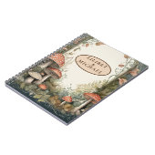 FAIRYCORE Mushrooms Goblincore Kundenspezifische G Notizblock (Linke Seite)