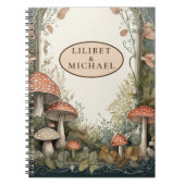 FAIRYCORE Mushrooms Goblincore Kundenspezifische G Notizblock (Vorderseite)