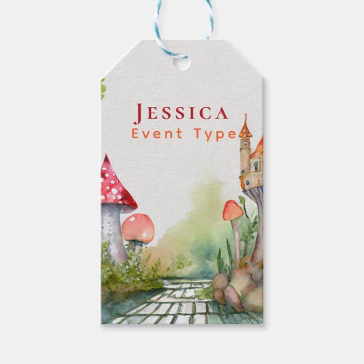 FAIRYCORE Princess Fairytale Castelgrande Geschenkanhänger (Vorderseite)