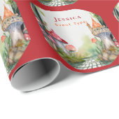 FAIRYCORE Princess Fairytale Castelgrande Geschenkpapier (Rolleneckpunkt)