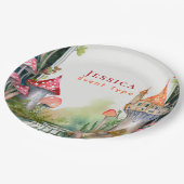 FAIRYCORE Princess Fairytale Castelgrande Pappteller (Schrägansicht)