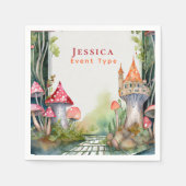 FAIRYCORE Princess Fairytale Castelgrande Serviette (Vorderseite)