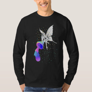 Fairycore psychedelische Pilz-Grunge-Goth T-Shirt
