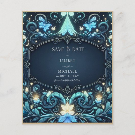 Fairycore Save the Date Fairytale Glow Up Fairy (Vorderseite)