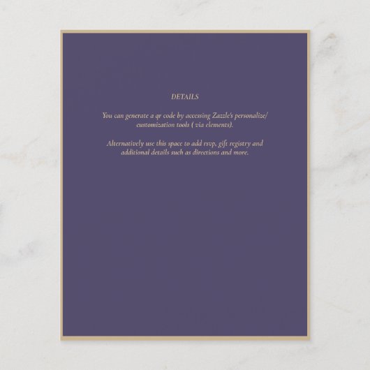 Fairycore Save the Date Fairytale Glow Up Fairy (Rückseite)