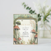 Fairycore Save the Date Grünes Gold (Stehend Vorderseite)