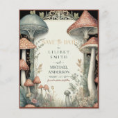 Fairycore Save the Date Terracotta Woodland (Vorderseite)