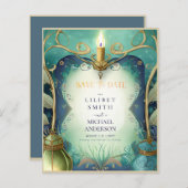 Fairycore Save the Date verzauberte Fores (Vorne/Hinten)