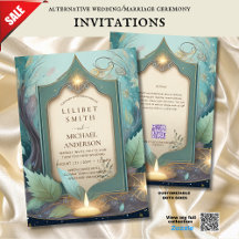 FAIRYCORE WEDING INVITATIONS FAIRYTALE Fee
