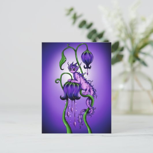 Fairydragon Postkarte (Stehend Vorderseite)