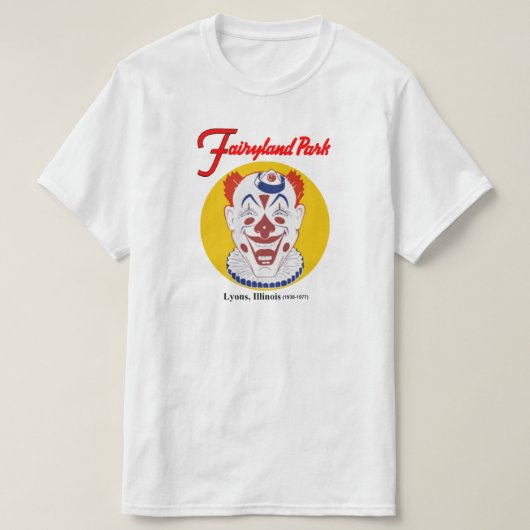 Fairyland Amusement Park, Lyons, Illinois, Chicago T-Shirt (Design vorne)