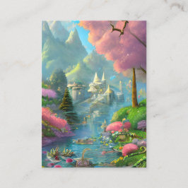 Fairyland Background Graphic Visitenkarte