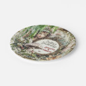 Fairyland Birthday Party Plate Pappteller (Schrägansicht)