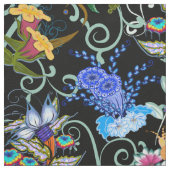 Fairyland Blume Boho Botanische Schönheit Groß Stoff (Muster)