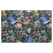 Fairyland Blume Boho Botanische Schönheit Groß Stoff (Fat Quarter (45,7 x 55,9 cm))