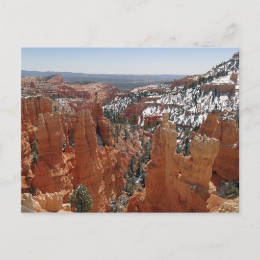 Fairyland Canyon im Nationalpark Bryce Canyon Postkarte (Vorderseite)