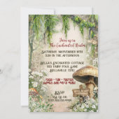 Fairyland Enchanted Realm-Party Einladung (Rückseite)