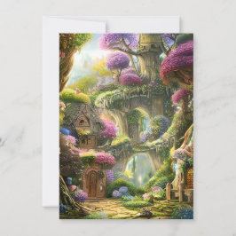 Fairyland Forest Graphic Dankeskarte