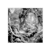 Fairyland Forest Graphic Gummistempel (Prägung)