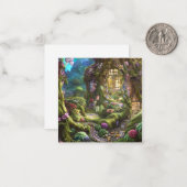 Fairyland Forest Graphic Mitteilungskarte (Vorderseite/Rückseite Beispiel)