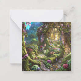 Fairyland Forest Graphic Mitteilungskarte