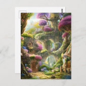 Fairyland Forest Graphic Postkarte (Vorne/Hinten)