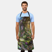 Fairyland Forest Graphic Schürze (Getragen)